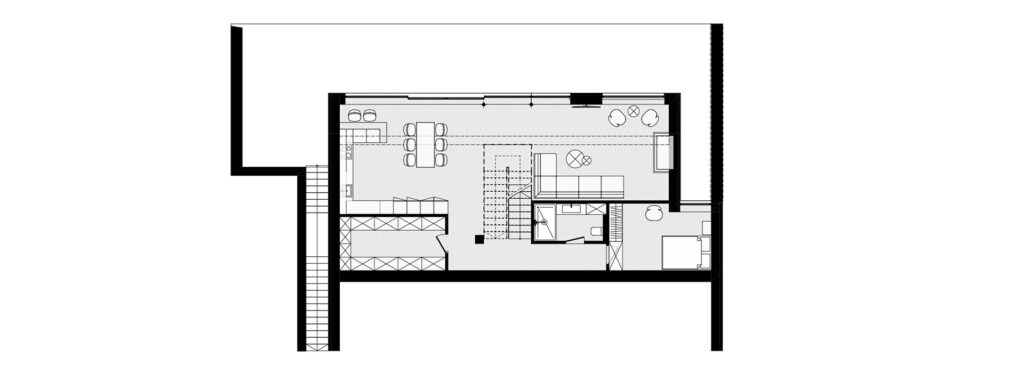 Сучасний двоповерховий будинок WW ED HOUSE на рель’єфі