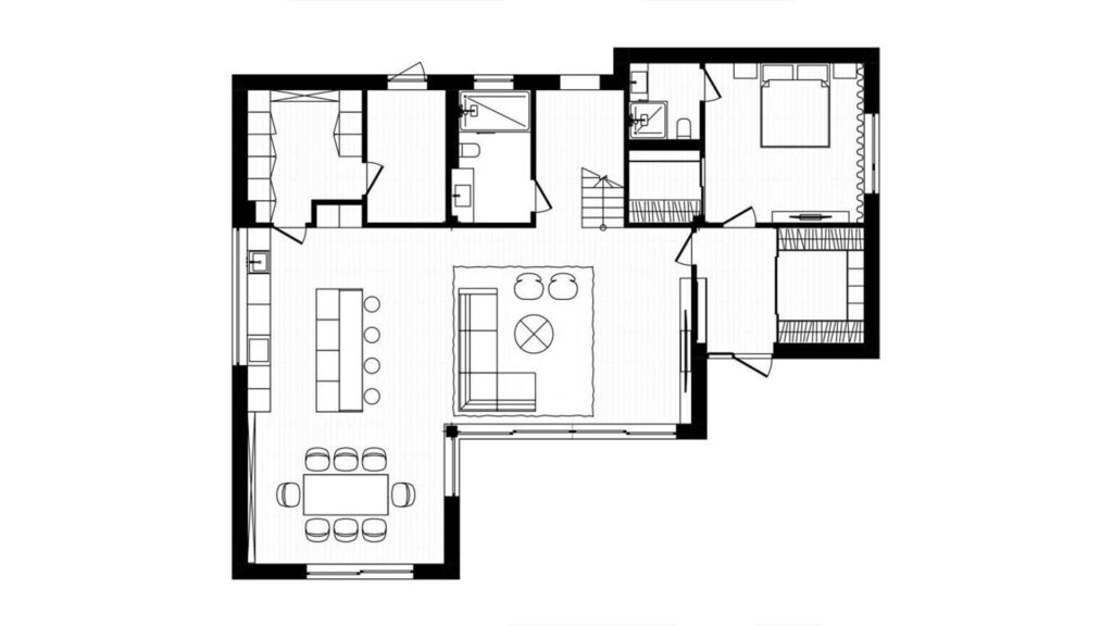 Сучасний двоповерховий будинок IVR HOUSE