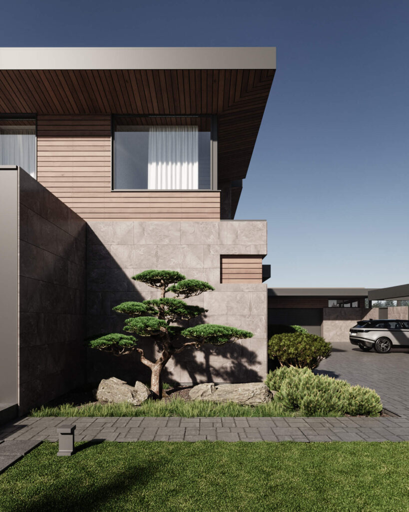Сучасний двоповерховий будинок BD HOUSE
