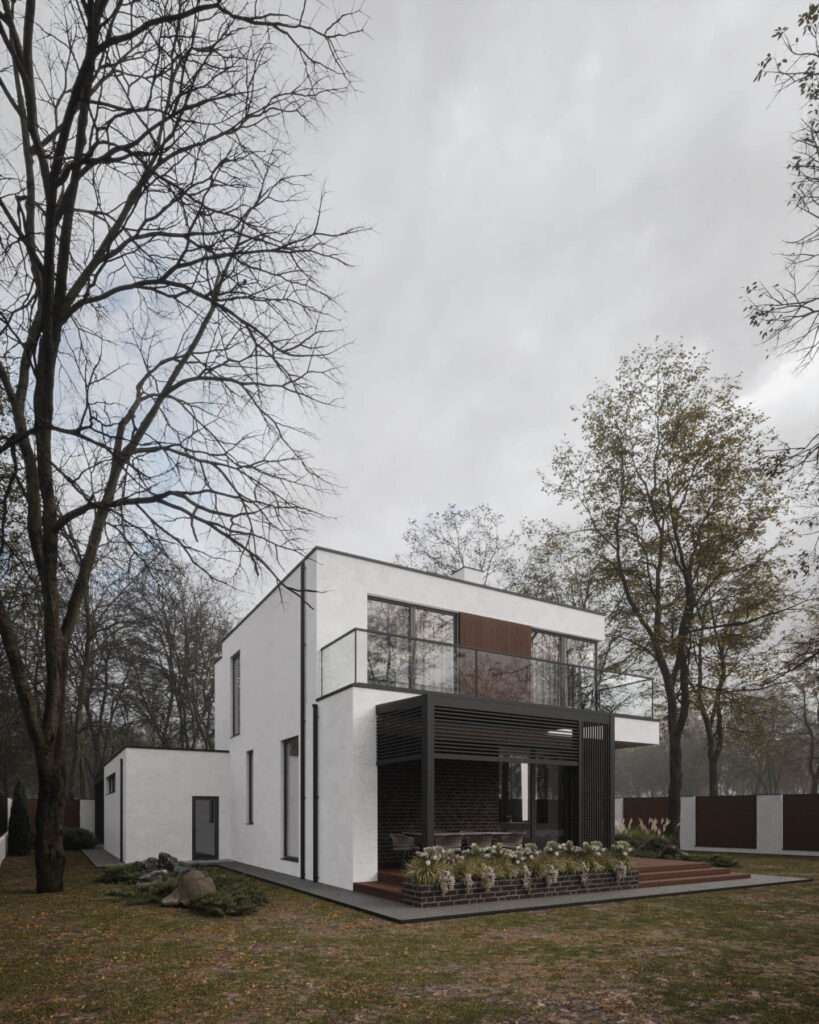Сучасний двоповерховий будинок A2 HOUSE