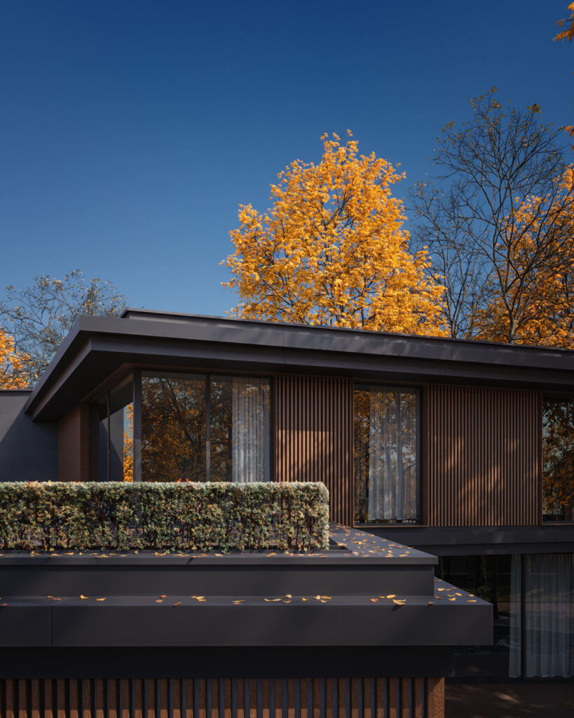 Сучасний двоповерховий будинок CV HOUSE