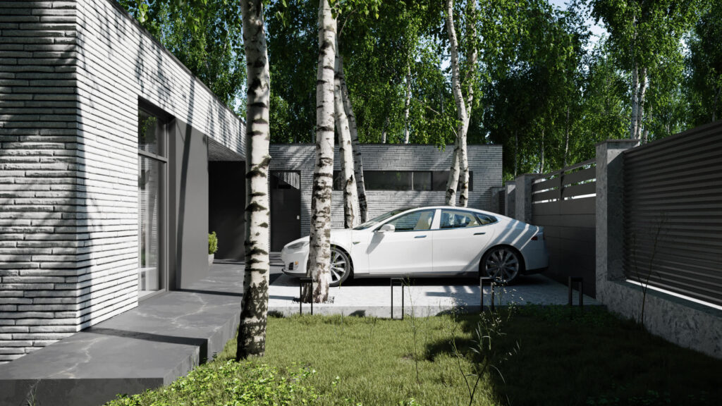 Сучасний двоповерховий будинок WW ED HOUSE на рель’єфі