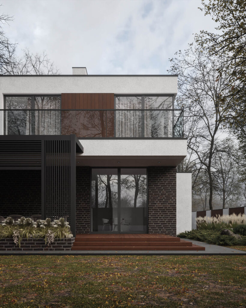 Сучасний двоповерховий будинок A2 HOUSE