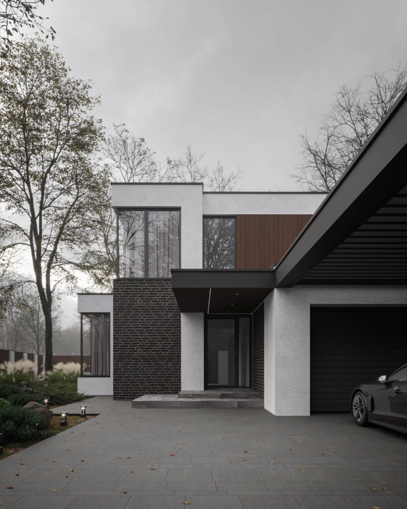 Сучасний двоповерховий будинок A2 HOUSE