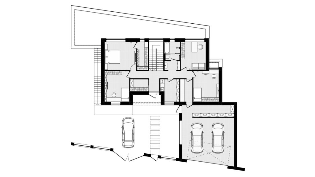 Сучасний двоповерховий будинок WW ED HOUSE на рель’єфі