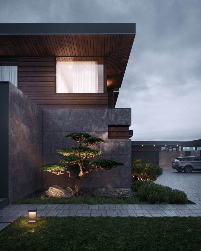 Сучасний двоповерховий будинок BD HOUSE