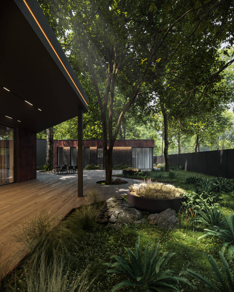 Сучасний одноповерховий будинок GRST HOUSE