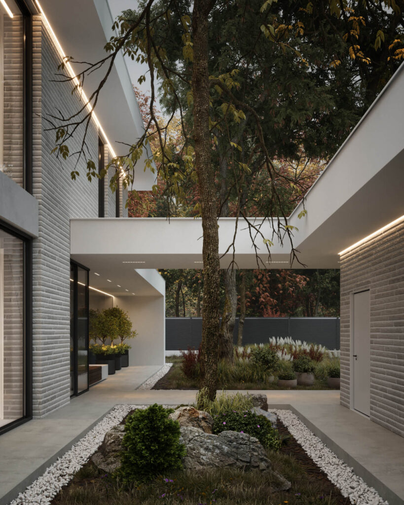 Сучасний двоповерховий будинок LHT HOUSE