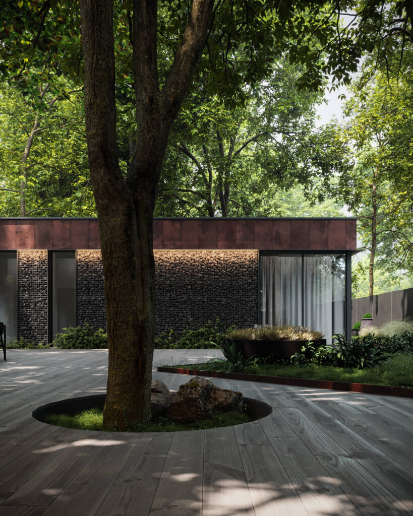 Сучасний одноповерховий будинок GRST HOUSE