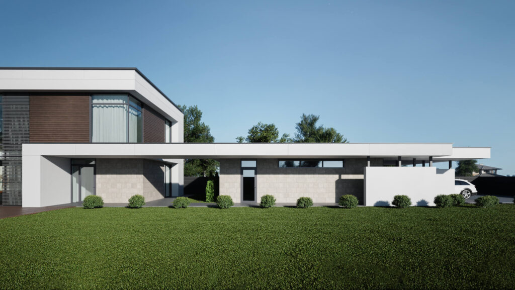 Сучасний двоповерховий будинок IVR HOUSE